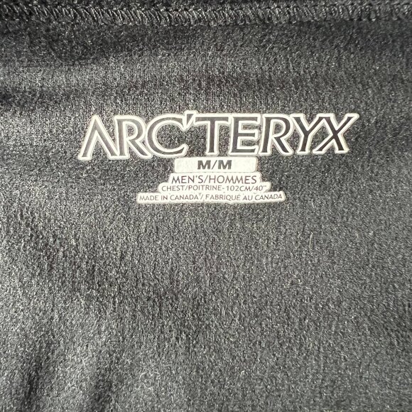 NWOT Arc'teryx Vintage 'Covert' full zip jacket size M in Green Bean - men's - Picture 3 of 9